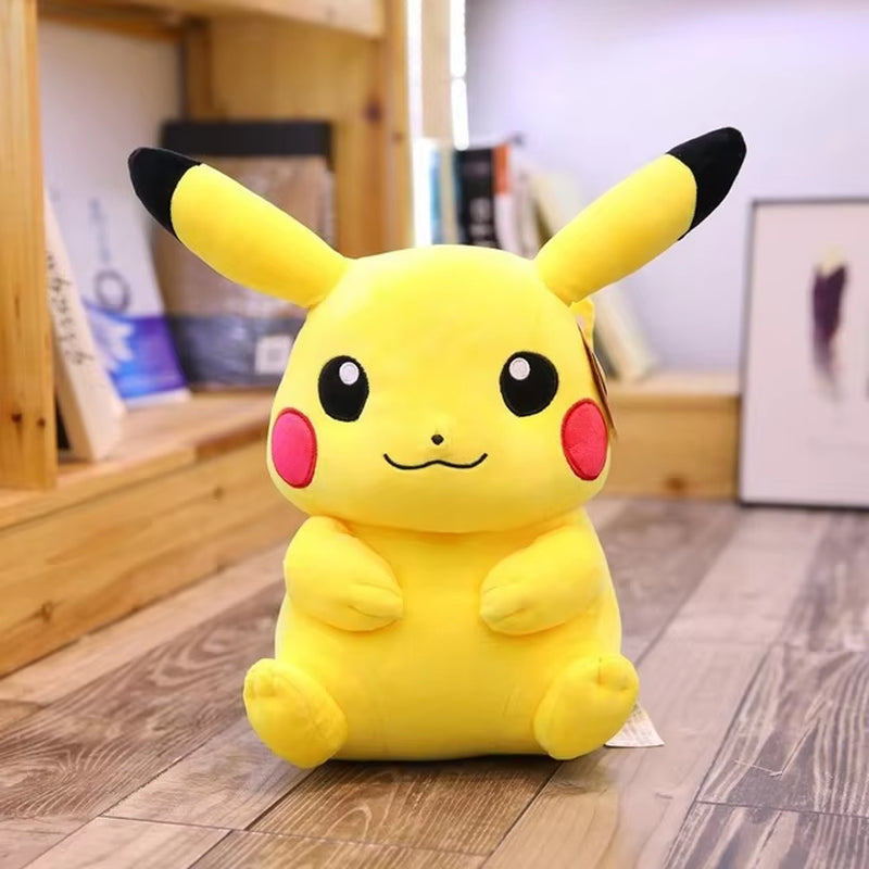 Kawaii Big Size Pokemon Pikachu Stuffed Toys Pikachu Plush Dolls Pikachu Peluche Pillow Xmas Gift for Kids Friends Boys