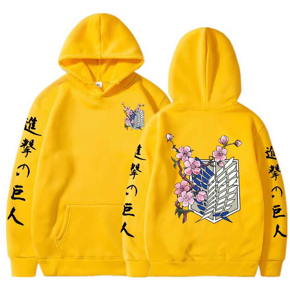 Anime Hoodie Mens Fashion Warm Sweatshirt Graphical Printed Hip Hop Hoodies Casual Streetwear Spring Autumn New Hoody