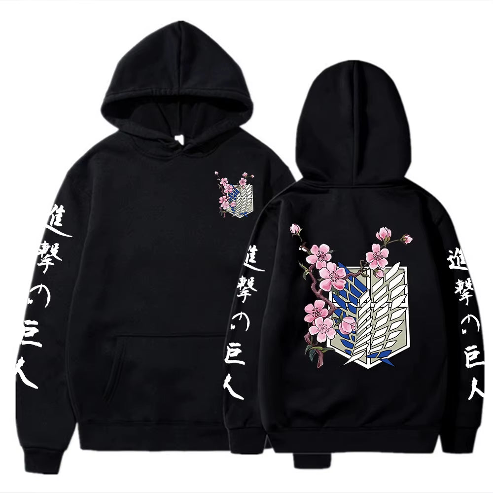 Anime Hoodie Mens Fashion Warm Sweatshirt Graphical Printed Hip Hop Hoodies Casual Streetwear Spring Autumn New Hoody